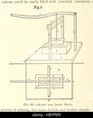 Image prise à partir de la page 548 "moderne de la fonte du cuivre ... Septième édition ... grande' image prise à partir de la page 548 "moderne de la fonte du cuivre Banque D'Images