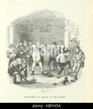 Les lettres de Charles Dickens. Edité par sa belle-sœur et sa fille aînée image prise à partir de la page 612 de "Les Lettres de Charles Banque D'Images