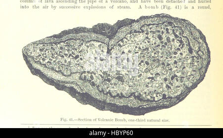 La page 222 de la troisième édition de 'Text-Book of Geology' fournit une étude détaillée des principes géologiques, en se concentrant sur la composition des matériaux de la Terre, la formation des roches et le mouvement des plaques tectoniques. L'édition mise à jour offre des informations avancées sur le domaine en évolution de la géologie. Banque D'Images
