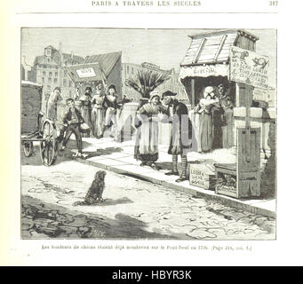 Image prise à partir de la page 1037 de "Paris à travers les siècles. Histoire nationale de Paris et des Parisiens depuis la fondation de Lutèce jusqu'à nos jours, etc' image prise à partir de la page 1037 de "Paris à travers les Banque D'Images