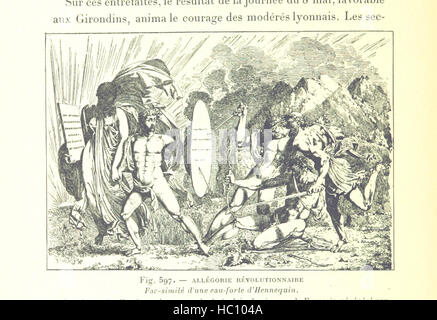 Image prise à partir de la page 534 de la "nouvelle histoire de Lyon et des provinces de Lyonnais, Forez, Beaujolais, etc. [illustré par l'auteur.]' image prise à partir de la page 534 de la "nouvelle histoire de Lyon Banque D'Images