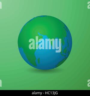 Terre verte et propre, la conception du matériel vecteur stock Illustration de Vecteur