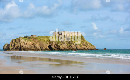 L'île Saint Catherines, Tenby, beau monument touristique Banque D'Images