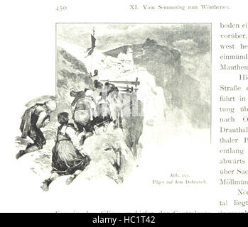 Image prise à partir de la page 470 de "Aus Den Alpen ... Illustriert, etc' image prise à partir de la page 470 de "Aus Den Alpen Banque D'Images