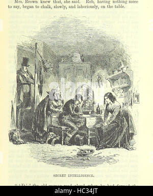 Image prise à partir de la page 731 de "Les Lettres de Charles Dickens. Edité par sa belle-sœur et sa fille aînée' image prise à partir de la page 731 de "Les Lettres de Charles Banque D'Images