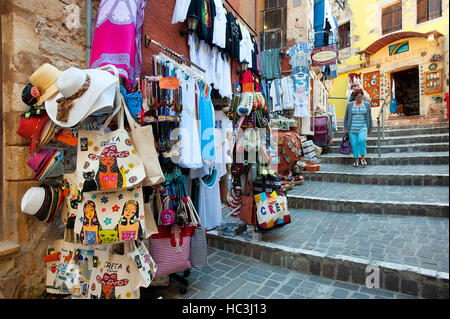 Shopping à La Canée, Crète, Grèce Banque D'Images