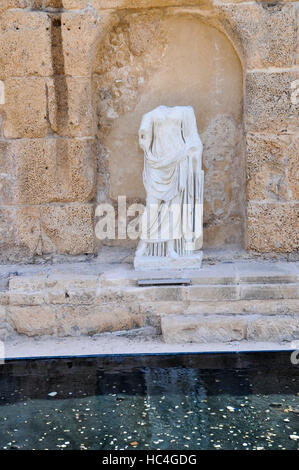 Le Césarée Nymphée (fontaine publique), Israël Banque D'Images