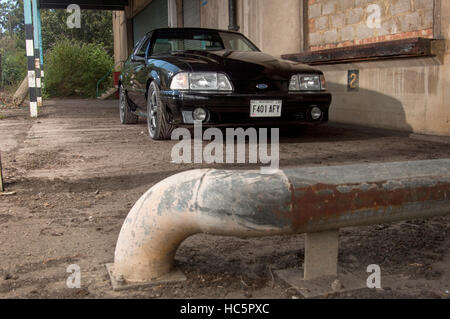 1989 'Fox' forme du corps Ford Mustang GT Banque D'Images