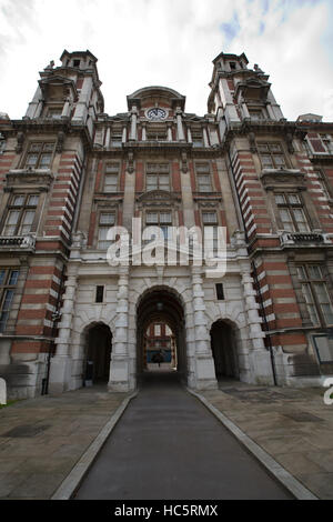 Blythe House abrite actuellement le V & A's National Theatre et la performance des collections, Blythe Road, West Kensington, London, UK Banque D'Images