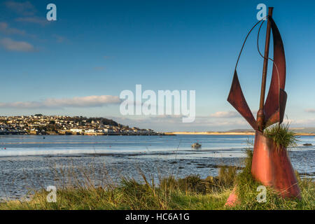 Tarka Trail Instow Banque D'Images