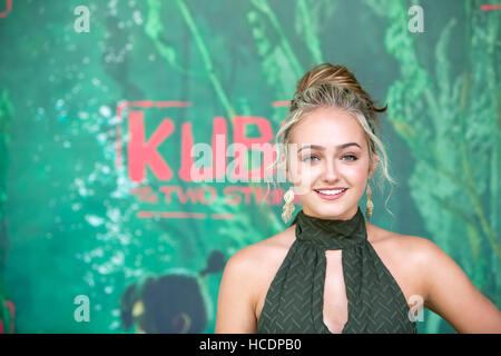 'Kubo et les deux chaînes' Premiere avec : Sophie Reynolds Où : Universal City, California, United States Quand : 15 août 2016 Banque D'Images