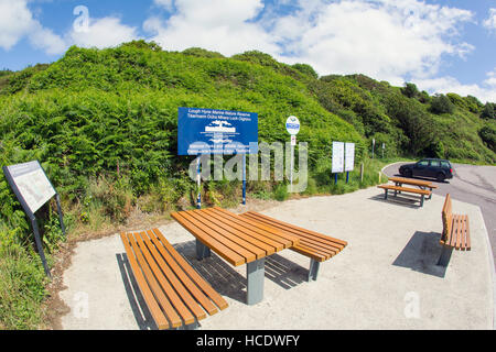 Lough hyne lac d'eau salée West Cork Banque D'Images