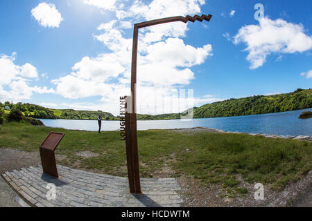 Lough hyne lac d'eau salée West Cork Banque D'Images