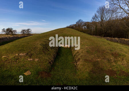 Belas Knap Long Barrow Banque D'Images