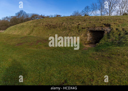 Belas Knap Long Barrow Banque D'Images