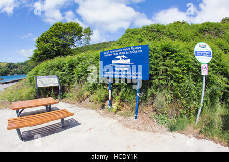 Lough hyne lac d'eau salée West Cork Banque D'Images