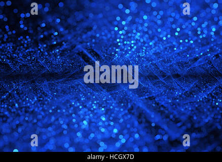 Bokeh, modèle fractal symétriques multicolores comme fleur ou papillon en vitrail de style. Les graphiques générés par ordinateur. Banque D'Images