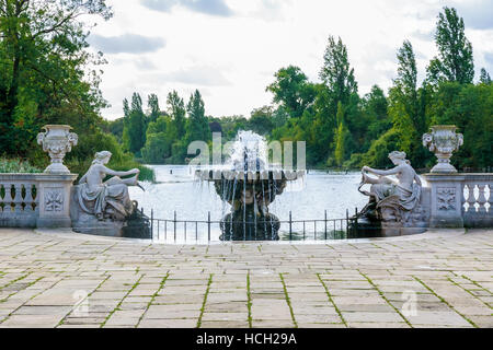 Les Jardins italiens à Hyde Park, Londres Banque D'Images