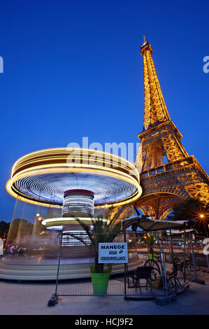 La Tour Eiffel, Paris, France Banque D'Images