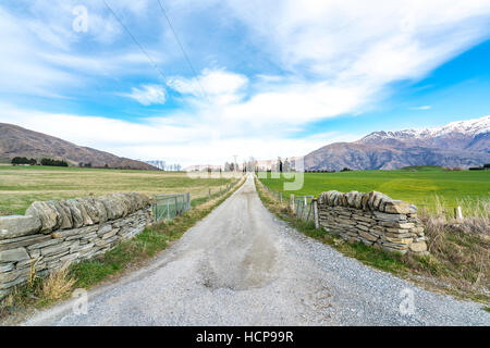 L'accès aux terres agricoles Banque D'Images