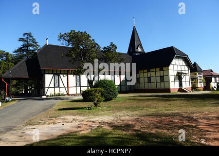 1902 l'église Saint tous à Shillong, Meghalaya, en Inde. Banque D'Images