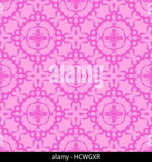 Motif de ligne sans ornement rose Illustration de Vecteur