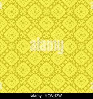 Ornement Motif de ligne Jaune Transparente. Illustration de Vecteur
