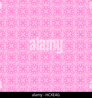 Motif de ligne sans ornement rose Banque D'Images