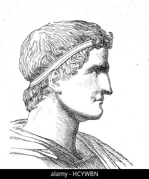 Lucius Cornelius Sulla Felix, BC 138 - 78 avant J.-C., Sylla, un général romain et homme d'État, l'histoire de la Rome antique, Empire romain, Italie Banque D'Images