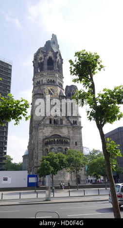 Allemagne - Berlin Kaiser Wilhelm Memorial Church photo par Sean Sprague Banque D'Images