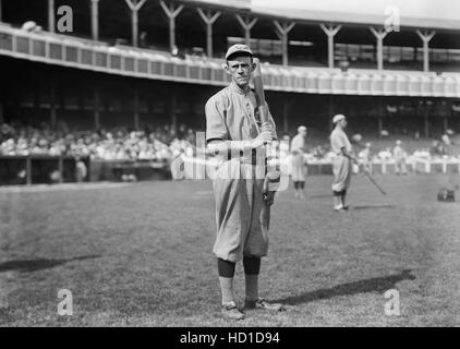 Johnny Evers, Ligue Majeure de Baseball, Portrait, Cubs de Chicago, USA, Bain News Service, 1910 Banque D'Images