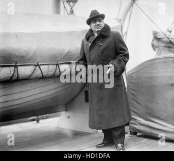 Enrico Caruso, ténor italien, Portrait, Bain News Service, 1913 Banque D'Images