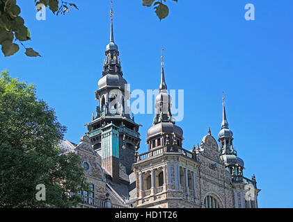 Musée nordique (Nordsika Museet) sur Djurgarden à Stockholm, en Suède. Banque D'Images