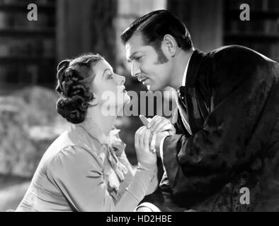 PARNELL 1937 MGM film biographie de Charles Stewart Parnell avec Clark Gable et Myrna Loy Banque D'Images