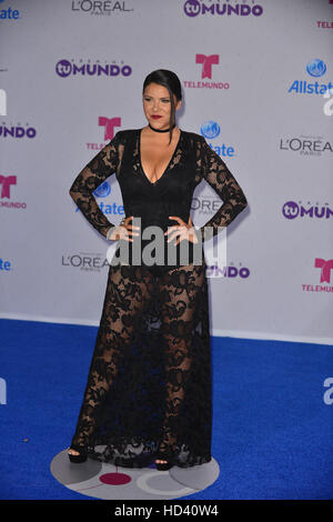 Telemundo's Premios Tu mundo "votre monde" Awards - Arrivals comprend : Litzy Où : Miami, Florida, United States Quand : 26 août 2016 Banque D'Images