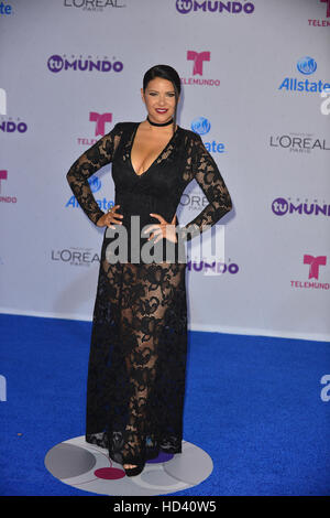 Telemundo's Premios Tu mundo "votre monde" Awards - Arrivals comprend : Litzy Où : Miami, Florida, United States Quand : 26 août 2016 Banque D'Images