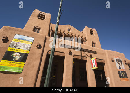 Nouveau Mexique, Santa Fe, l'IAIA Museum of Contemporary Arts Autochtones Banque D'Images