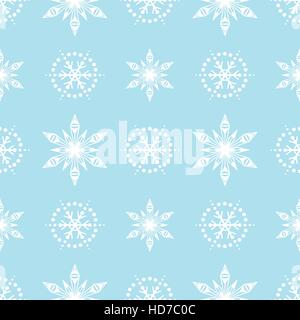 Modèle transparent avec des flocons blancs. Vector Illustration. Illustration de Vecteur