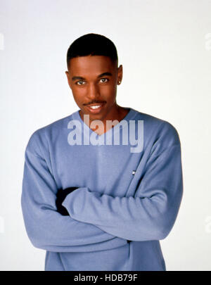STEVE HARVEY SHOW, Merlin Santana, 1996-2002 Photo Stock - Alamy