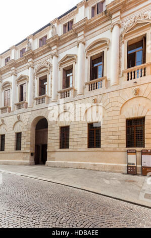 Le Palazzo Porto est un palais construit par Andrea Palladio. Vicence, Italie. Banque D'Images