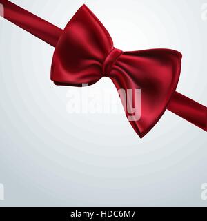 Boucle décorative rouge Vector illustration Illustration de Vecteur
