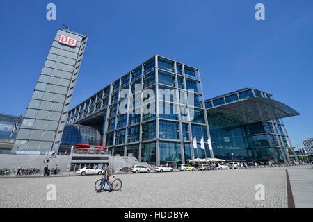 Hauptbahnhof, Moabit, Mitte, Berlin, Deutschland Banque D'Images