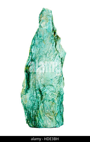 Fuchsite verte, une variété de mica muscovite Banque D'Images