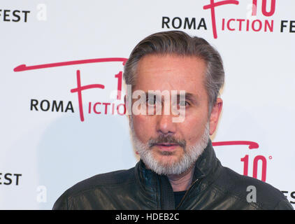 Roma, Italie. 11Th Feb 2016. Angelo Bison pendant le tapis rouge de 'Ennemi public' © Andrea Bracaglia/Pacific Press/Alamy Live News Banque D'Images