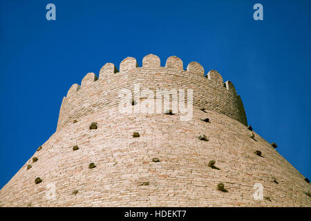 Murs médiévaux de Boukhara, Ouzbékistan, ville sur une route de la soie Banque D'Images