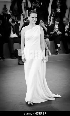 L'actrice Natalie Portman au 73th Venice Film Festival à Venise où : Venise, Italie Quand : 08 Sep 2016 Credit : IPA/WENN.com **Uniquement disponible pour publication au Royaume-Uni, USA, Allemagne, Autriche, Suisse** Banque D'Images