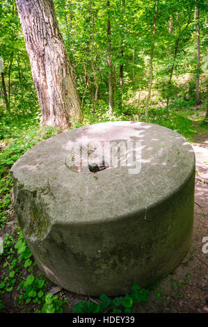 Parc national de Cuyahoga Valley Mill Stone Banque D'Images