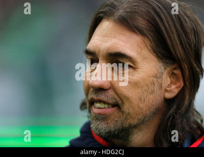 Moenchengladbach, Allemagne. Dec 11, 2016. Journée de Bundesliga Borussia Moenchengladbach, 14 - 1. FSV Mainz 05 : Manager Martin Schmidt (Mayence). Credit : Juergen Schwarz/Alamy Live News Banque D'Images