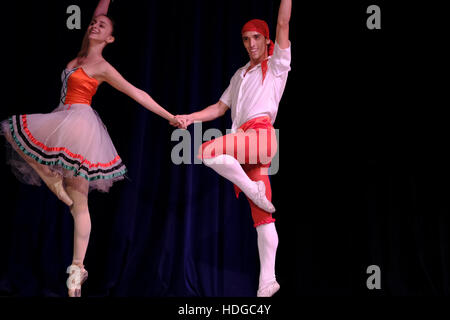 La Havane, Cuba. 16 Nov, 2016. Cuba Prodanza. La promotion de la danse © Joanne Kalish/ZUMA/Alamy Fil Live News Banque D'Images