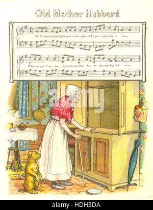 Chromolithographed page à partir de Colman's Mustard brochure Partie II de comptines et musiques pour Little Folks Banque D'Images